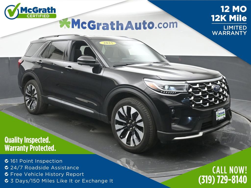 Used 2025 Ford Explorer Platinum w/ LUX Leather Package image 1