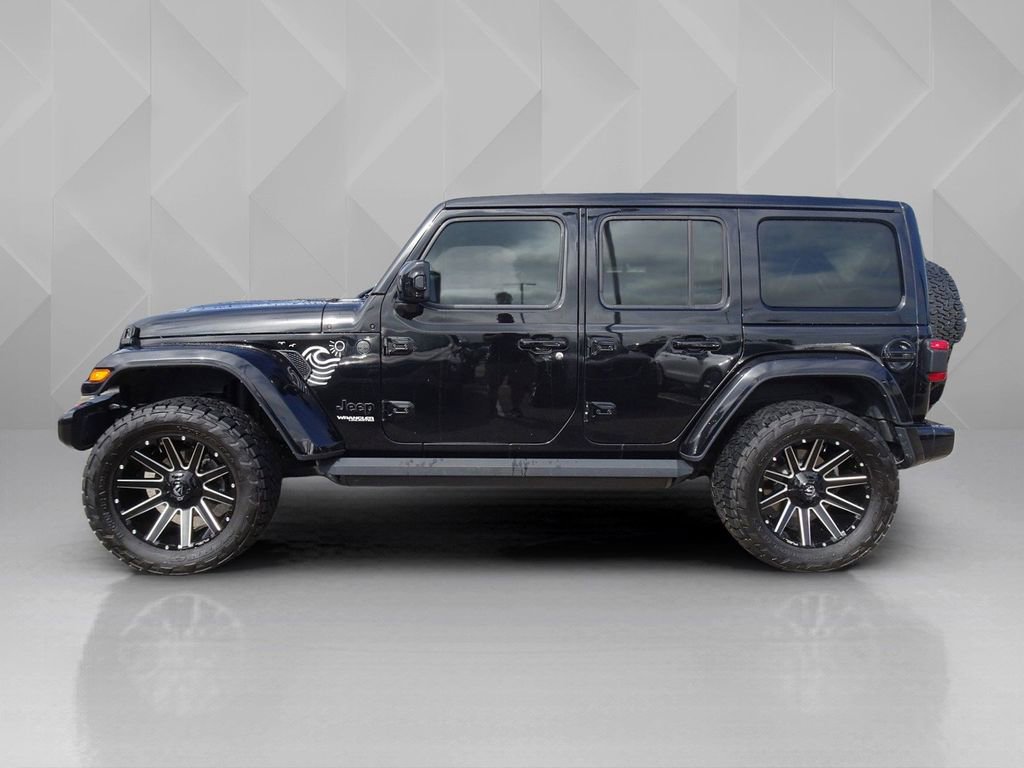 Used 2021 Jeep Wrangler Unlimited Sahara image 2