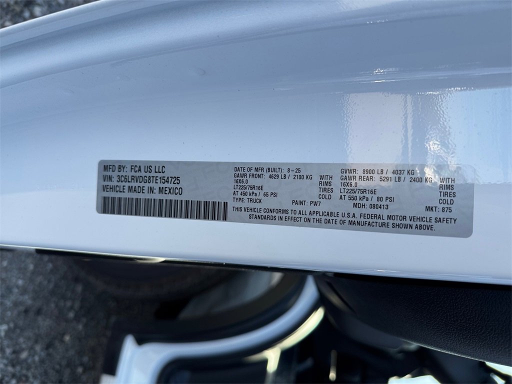 New 2026 RAM ProMaster 2500 image 31
