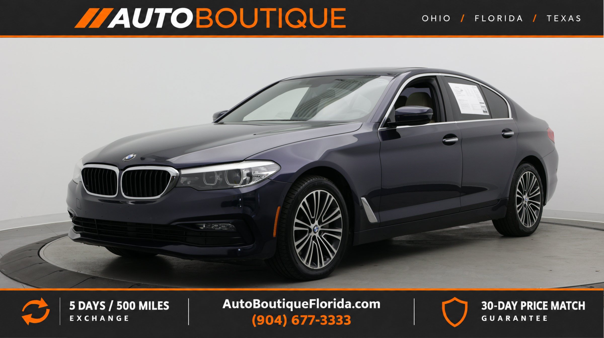 Used 2017 BMW 530i RWD image 1