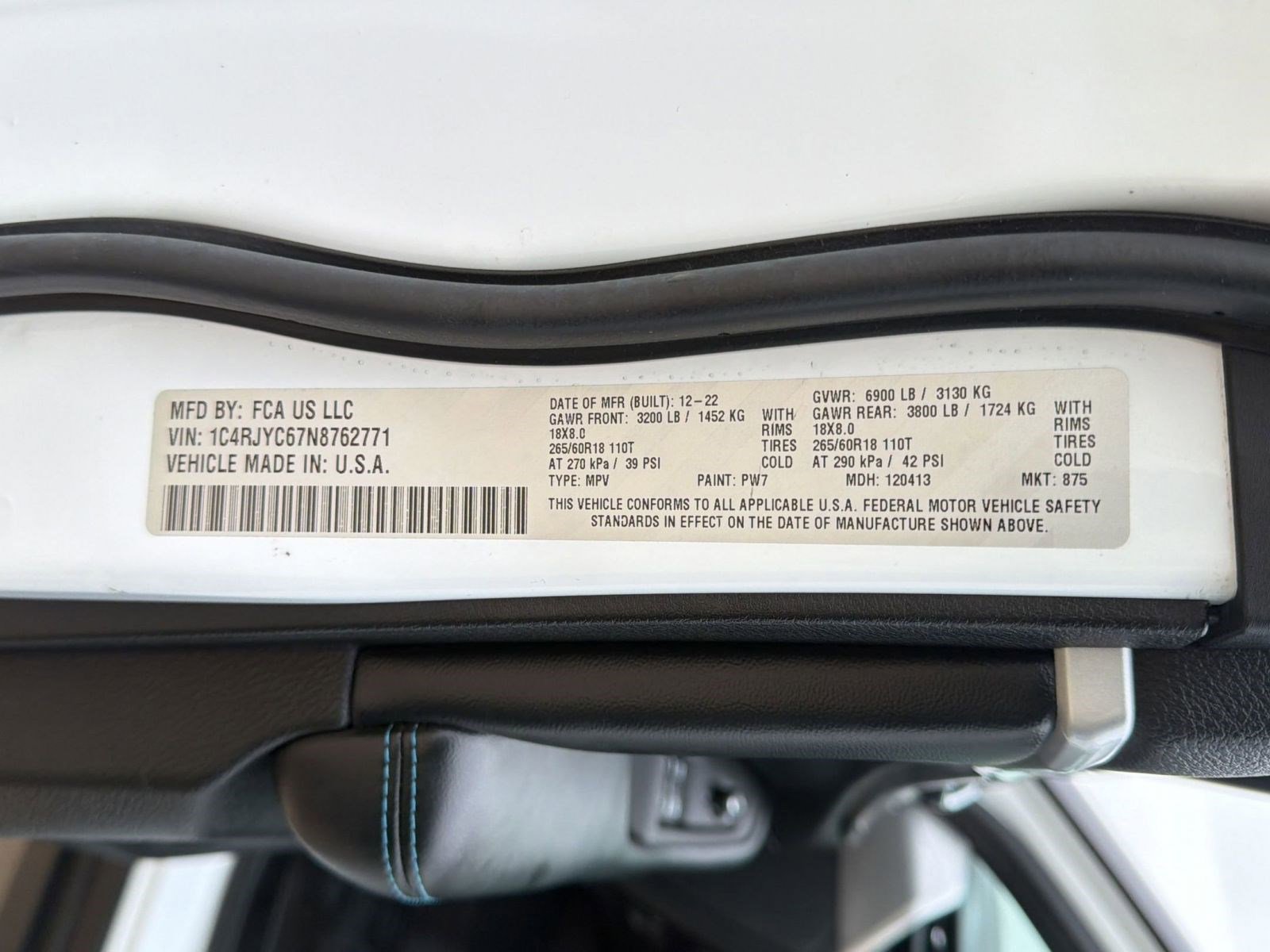Used 2022 Jeep Grand Cherokee Trailhawk w/ Advanced Protech Group II image 20