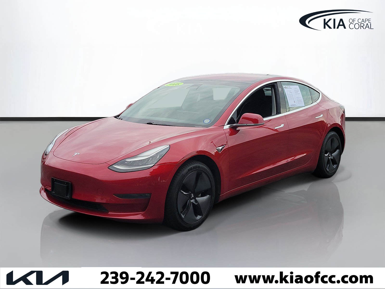 Used 2018 Tesla Model 3 Long Range AWD/4WD image 3