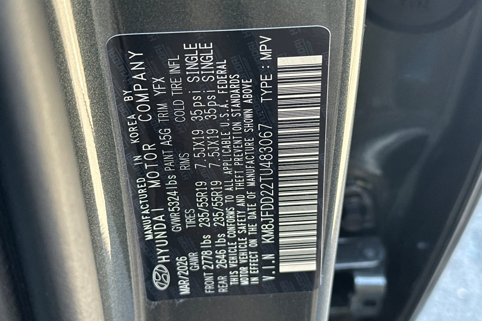 New 2026 Hyundai Tucson Limited AWD/4WD image 28