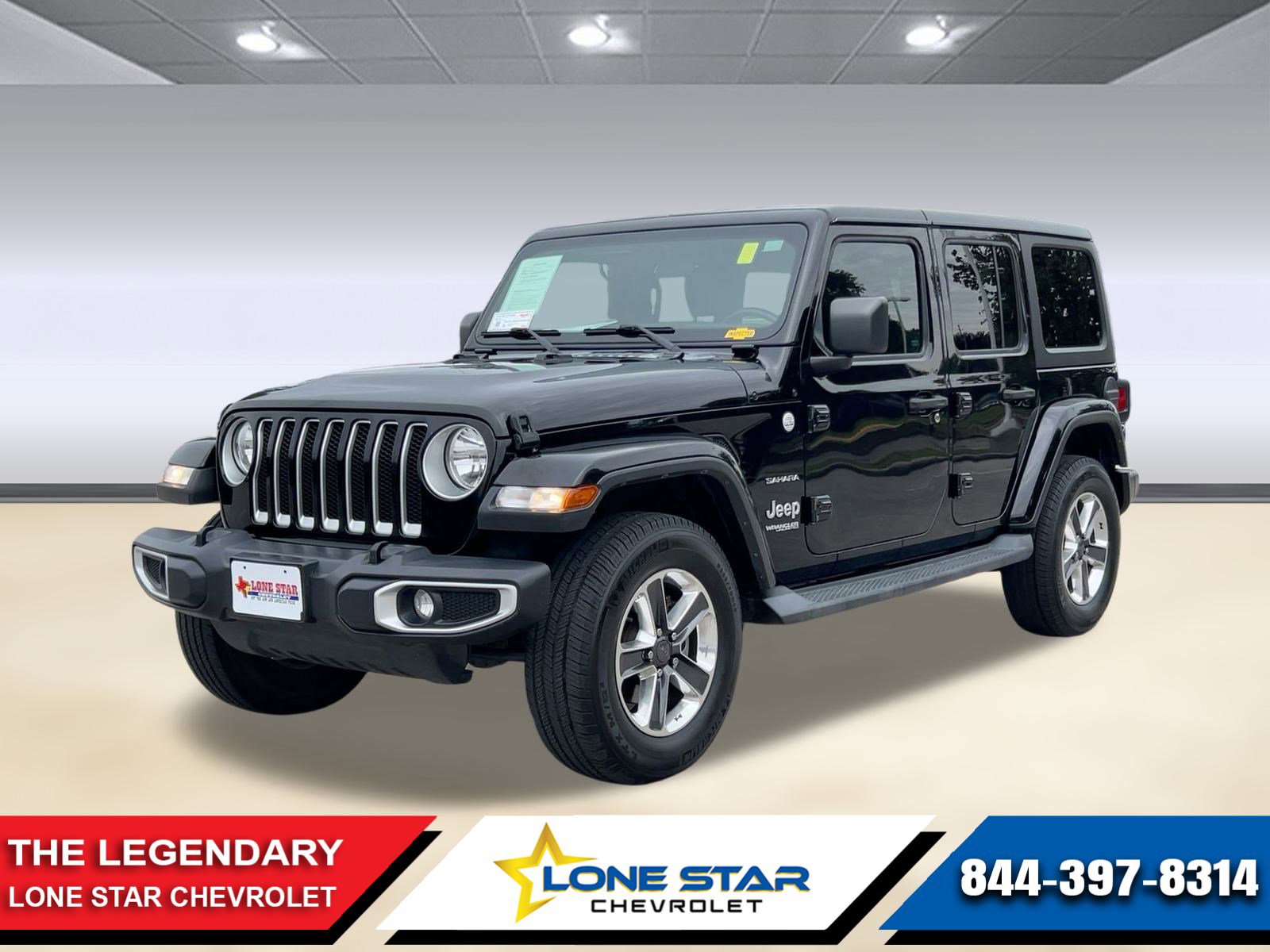 Used 2019 Jeep Wrangler Unlimited Sahara image 1