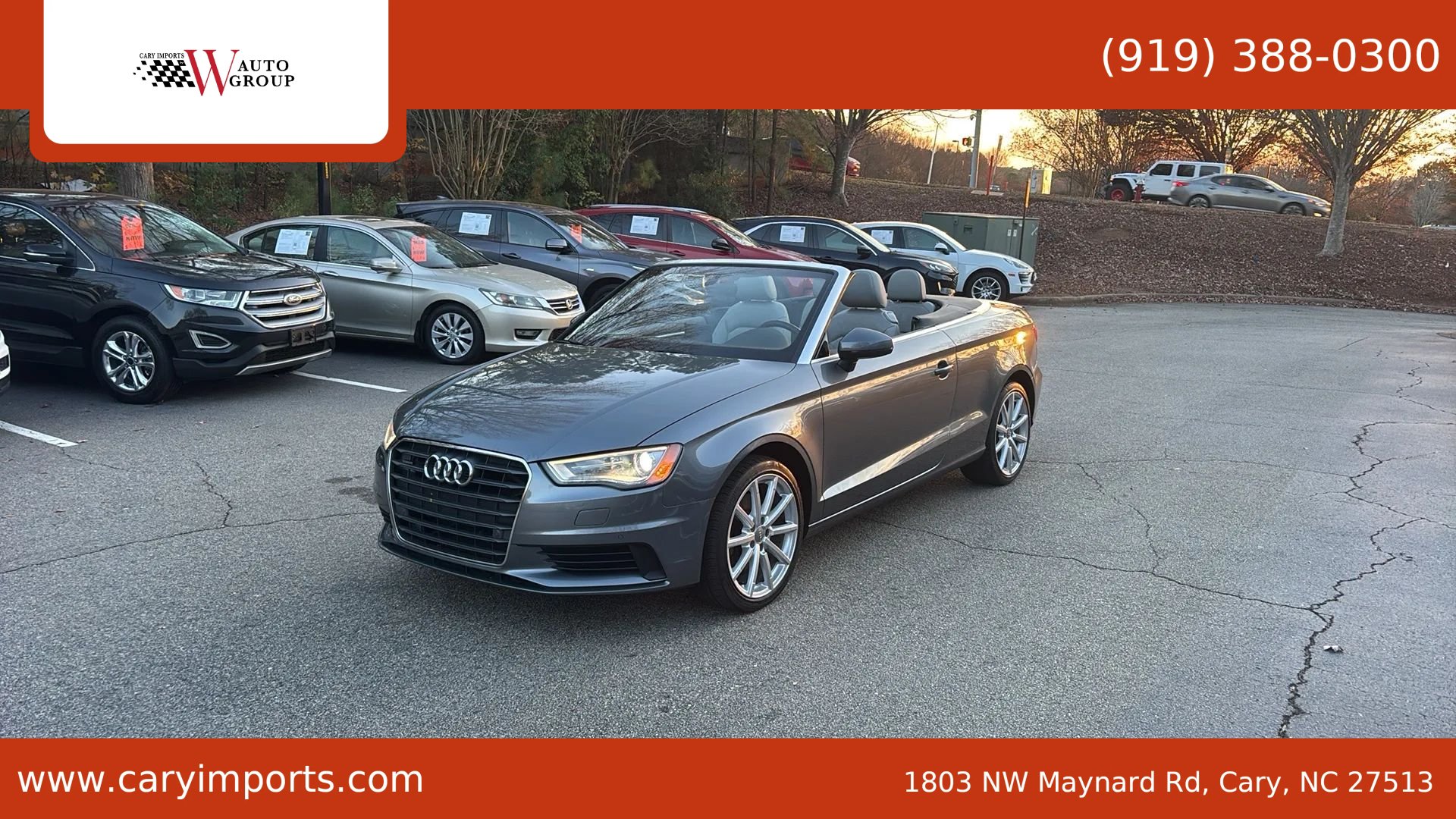 Used 2016 Audi A3 2.0T Premium Plus w/ Premium Plus Package AWD/4WD image 1