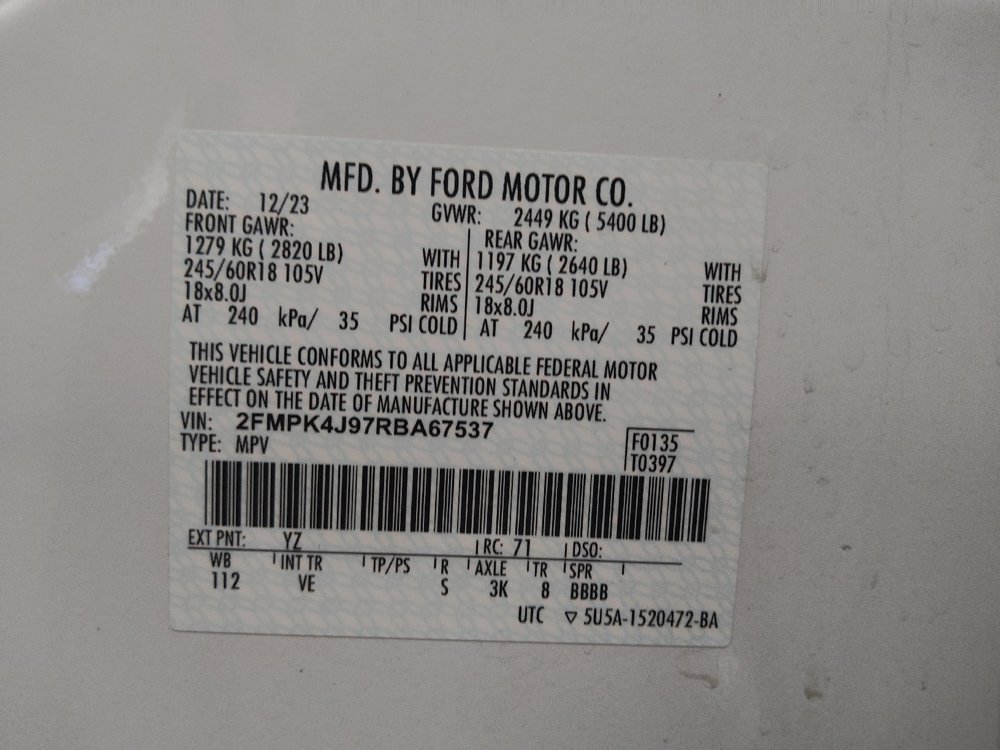 Used 2024 Ford Edge SEL image 33
