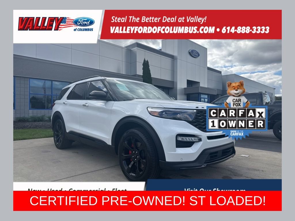 Certified 2024 Ford Explorer ST w/ Equipment Group 401A