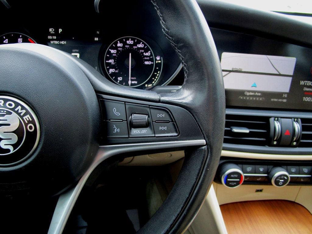 Used 2017 Alfa Romeo Giulia Ti w/ TI Lusso Light Wood Package image 22