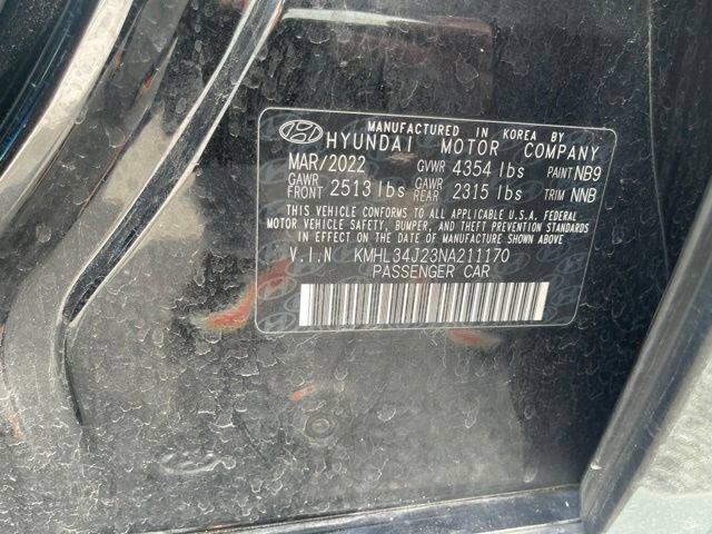 Used 2022 Hyundai Sonata Limited FWD image 15