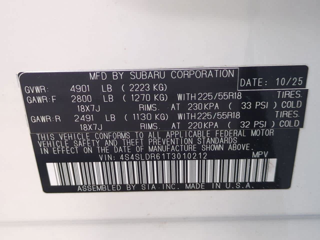 Certified 2026 Subaru Forester Limited AWD/4WD image 37