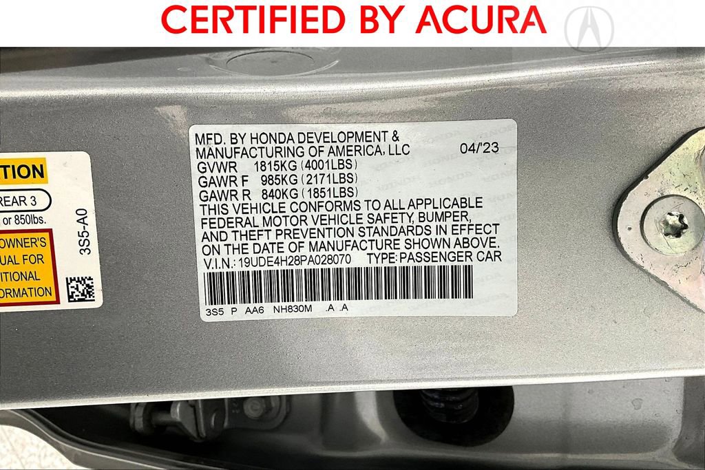 Certified 2023 Acura Integra image 42