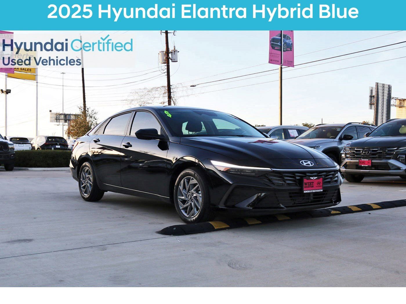 Certified 2025 Hyundai Elantra Blue