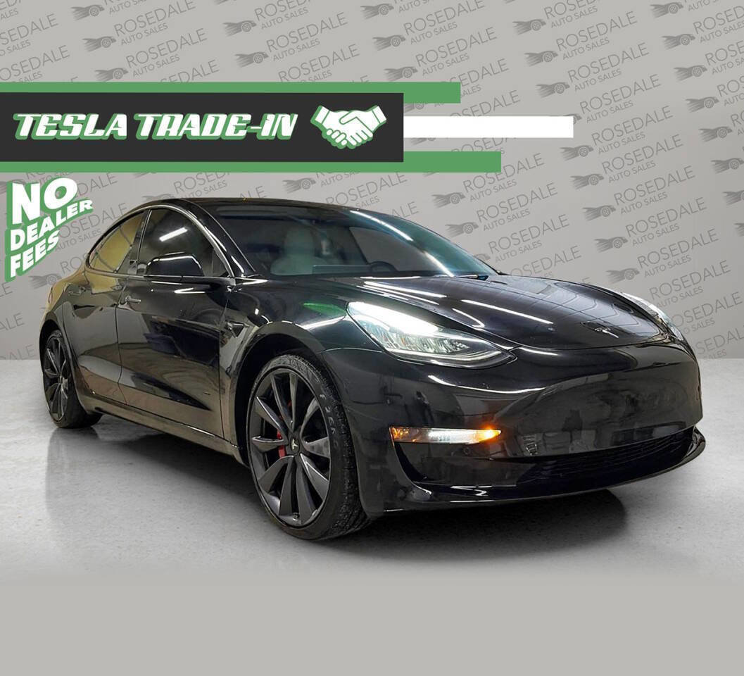Used 2020 Tesla Model 3 Performance image 1
