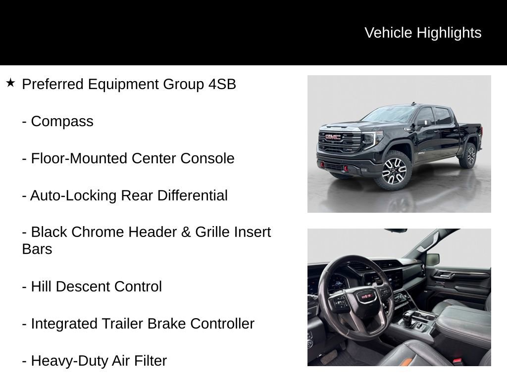 Used 2023 GMC Sierra 1500 AT4 w/ Technology Package AWD/4WD image 16
