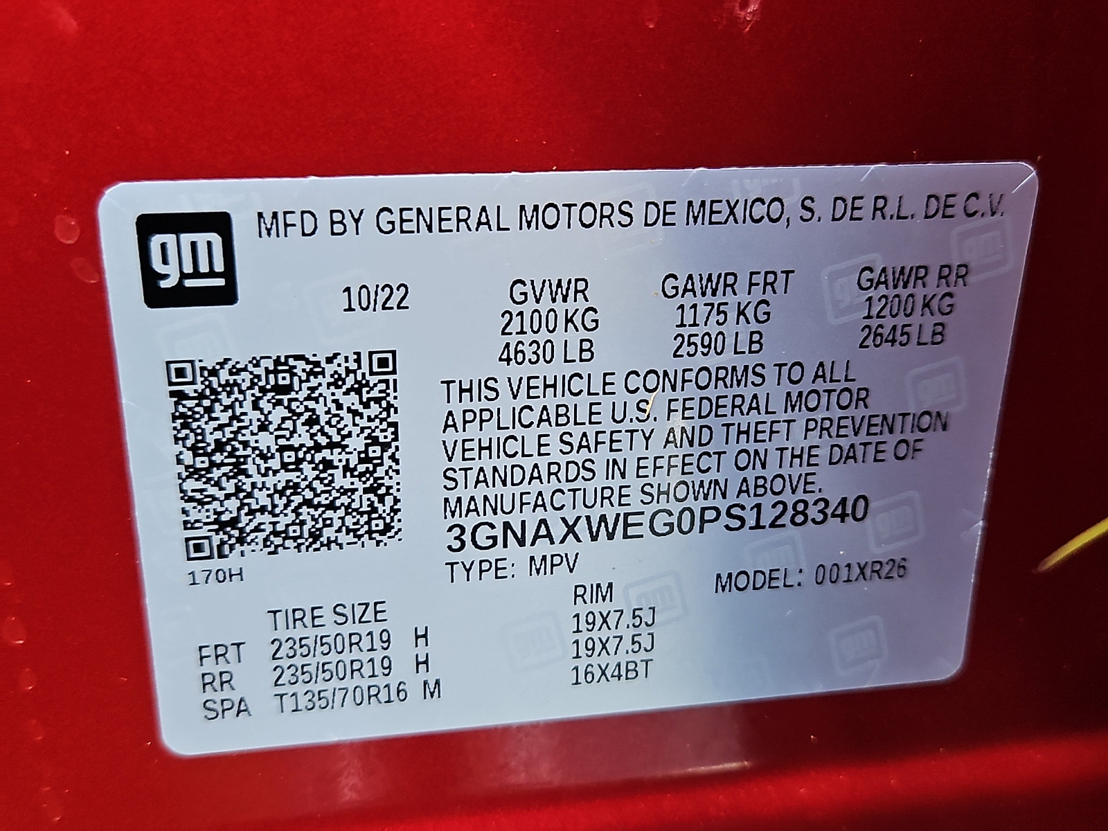 Certified 2023 Chevrolet Equinox RS w/ RS Leather Package AWD/4WD image 27