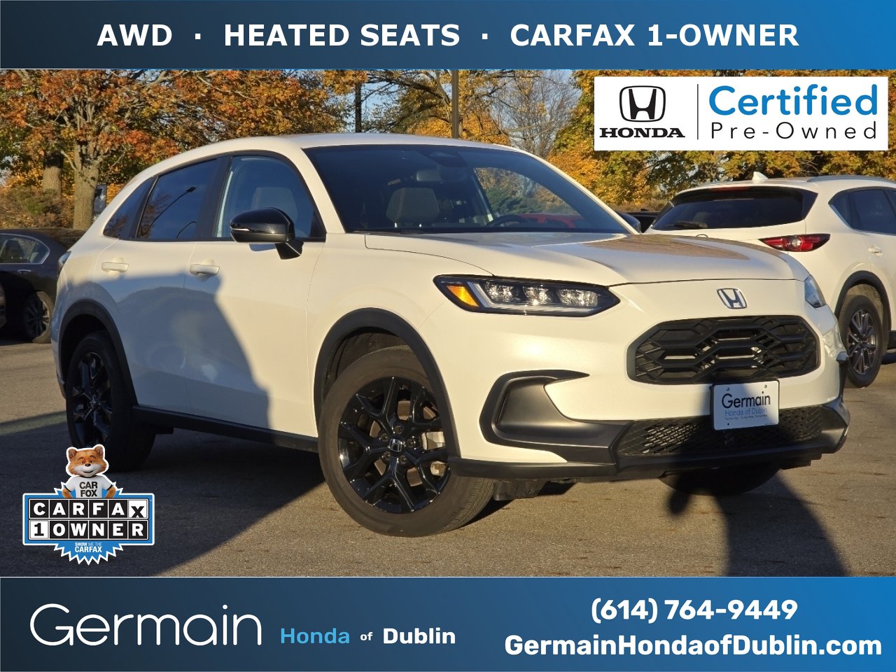 Certified 2025 Honda HR-V Sport