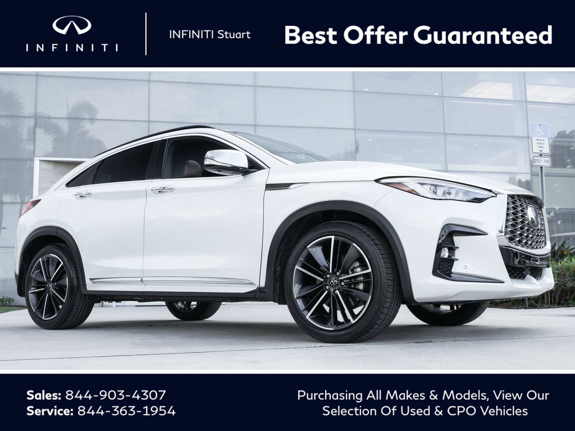 Used 2023 INFINITI QX55 Sensory w/ Lighting Package