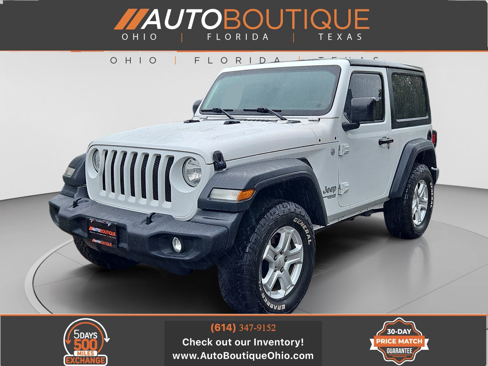 Used 2018 Jeep Wrangler Sport AWD/4WD image 1