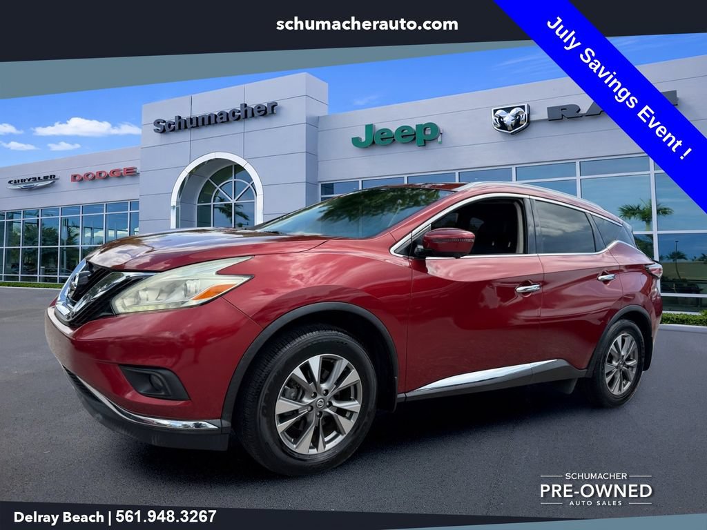 Used 2016 Nissan Murano SL w/ SL Technology Package FWD image 3