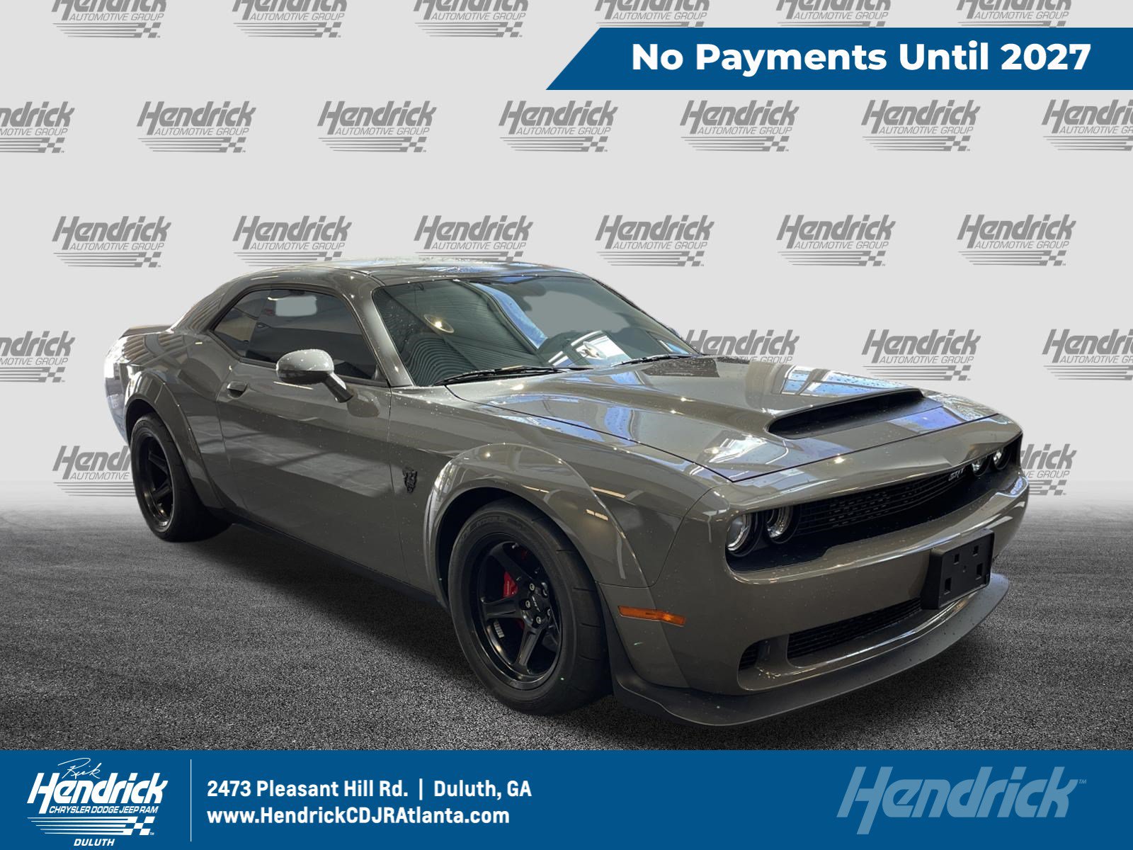 Used 2018 Dodge Challenger SRT Demon w/ Leather Front Seat Group RWD image 1