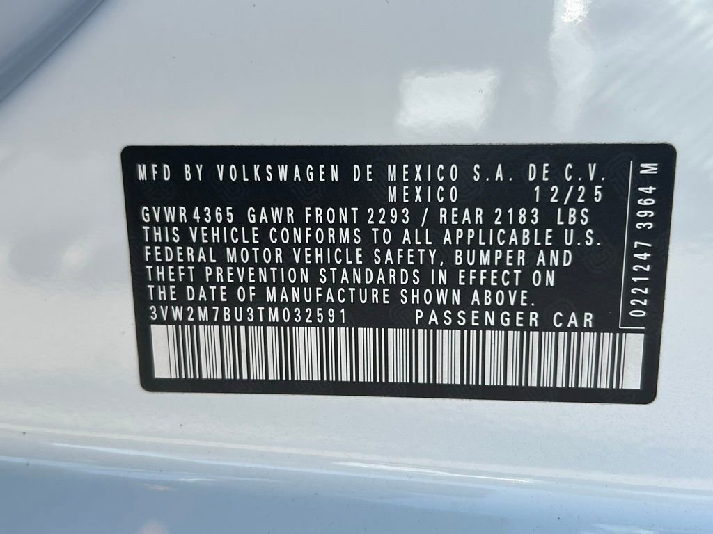 New 2026 Volkswagen Jetta GLI Autobahn image 51