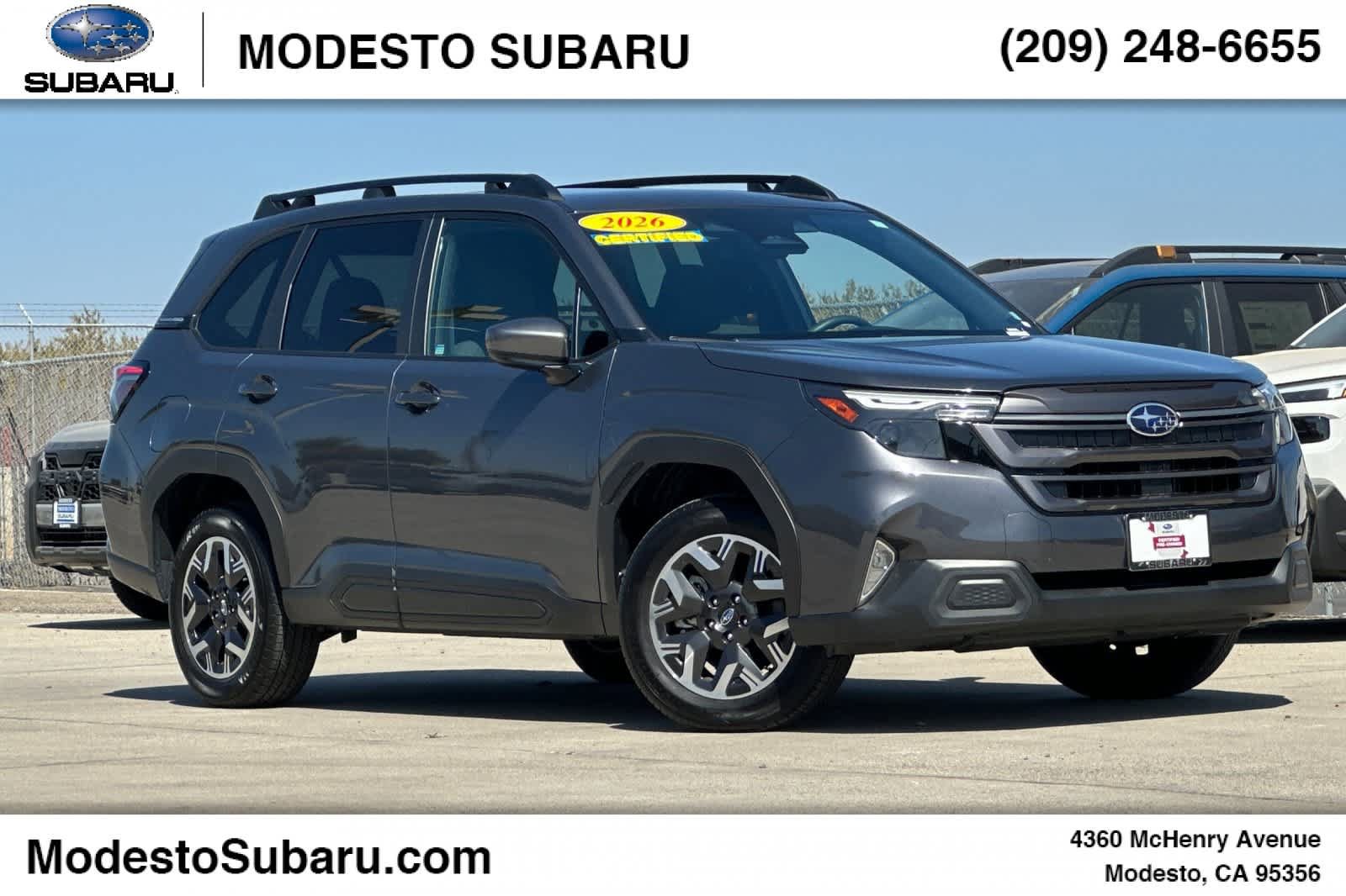 Certified 2026 Subaru Forester Premium