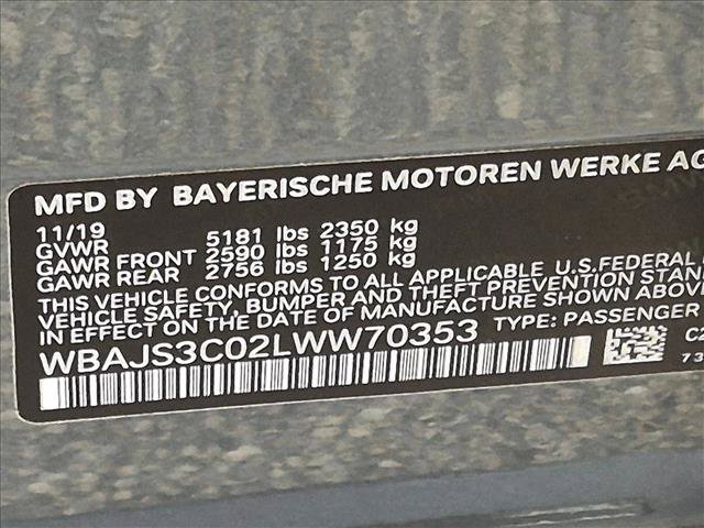 Used 2020 BMW 540i xDrive w/ M Sport Package AWD/4WD image 26
