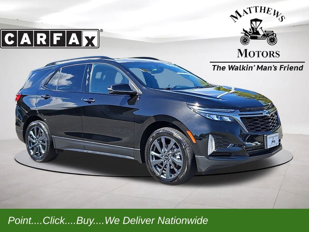 Used 2022 Chevrolet Equinox RS w/ RS Leather Package 360° Tour
