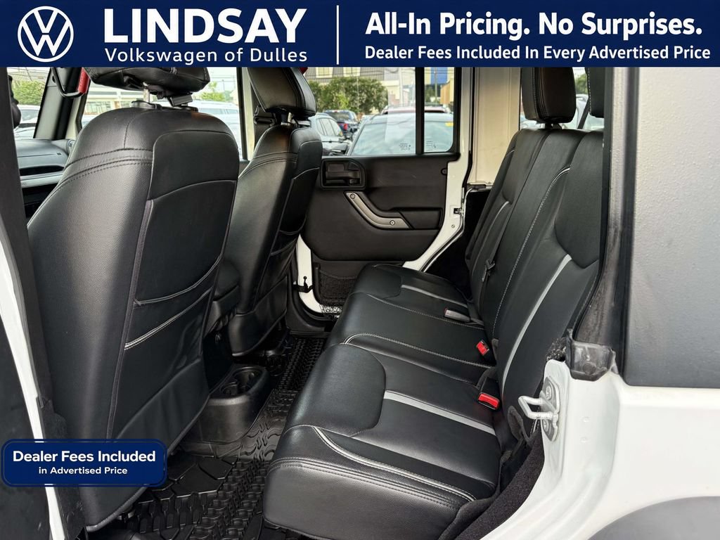 Used 2016 Jeep Wrangler Unlimited Sport w/ Quick Order Package 24S AWD/4WD image 12