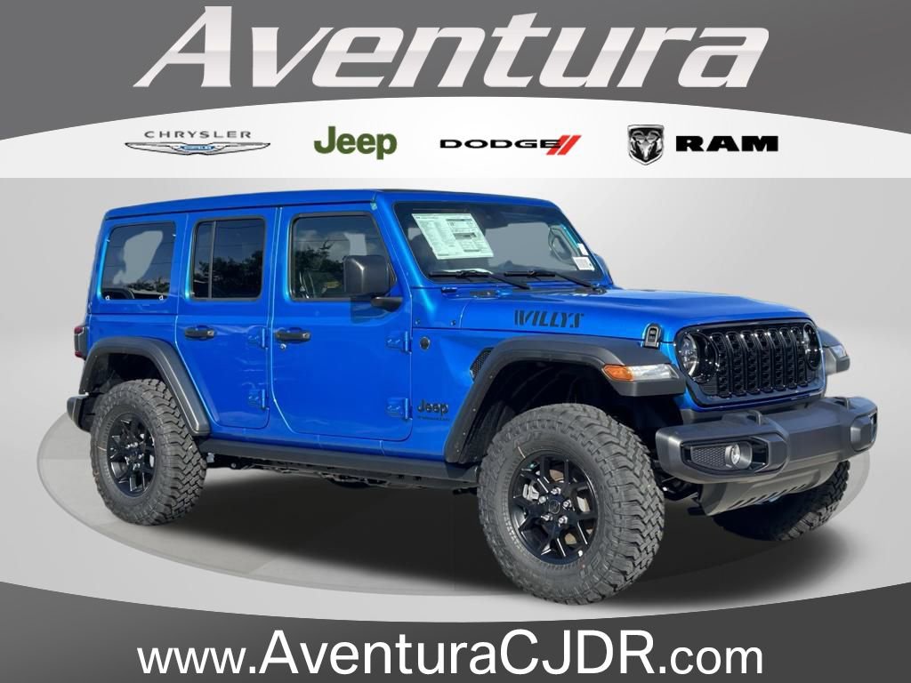New 2024 Jeep Wrangler Willys