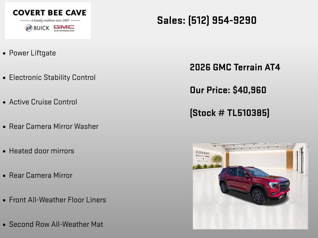 New 2026 GMC Terrain AT4 w/ Convenience Package III AWD/4WD image 25