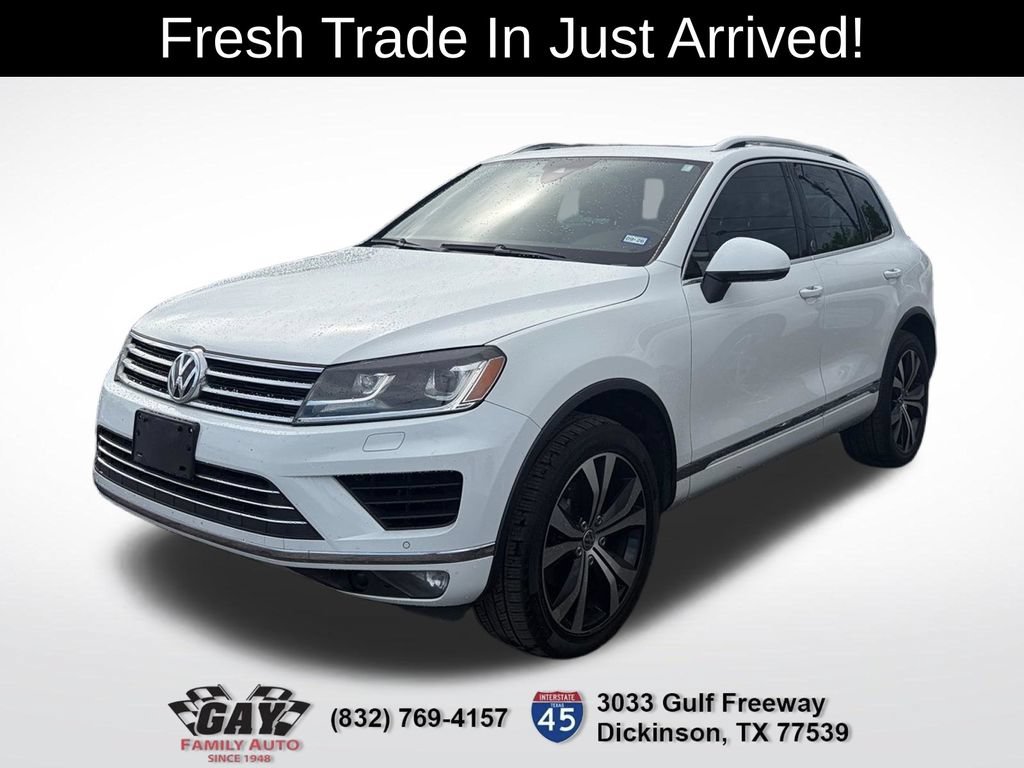 Used 2017 Volkswagen Touareg Wolfsburg Edition AWD/4WD image 3