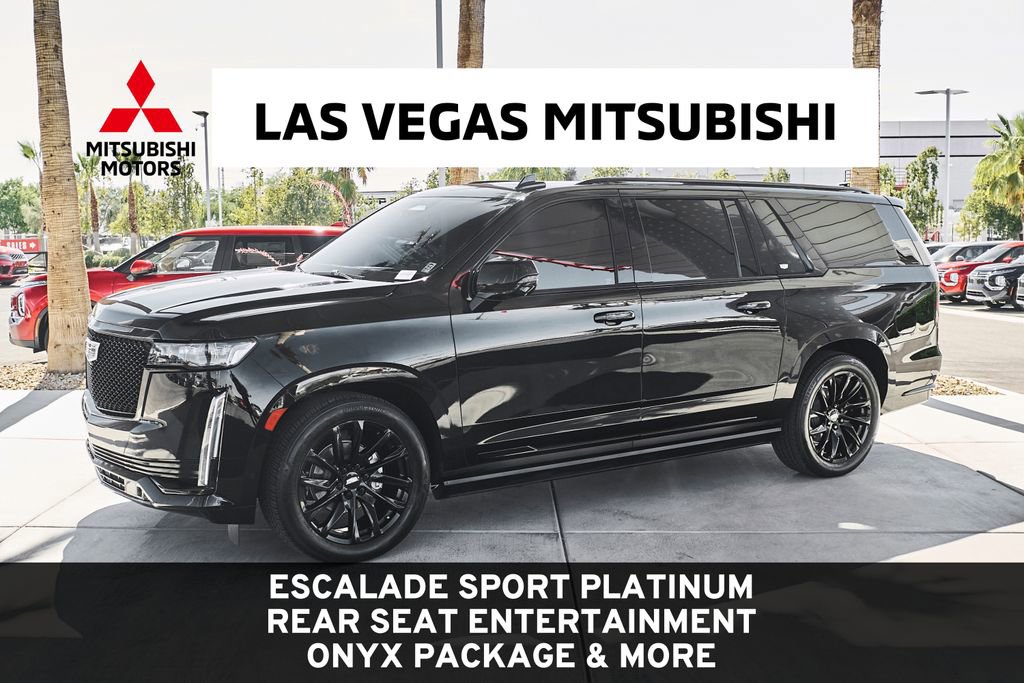Used 2021 Cadillac Escalade ESV Sport Platinum w/ LPO, ONYX Package