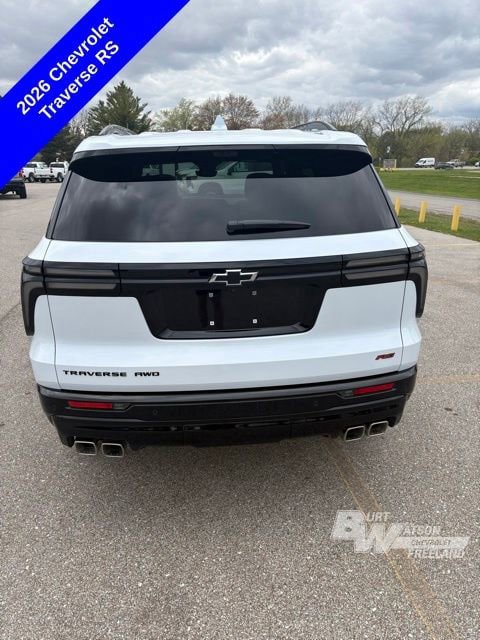 New 2026 Chevrolet Traverse RS w/ LPO, Floor Liner Package AWD/4WD video 4