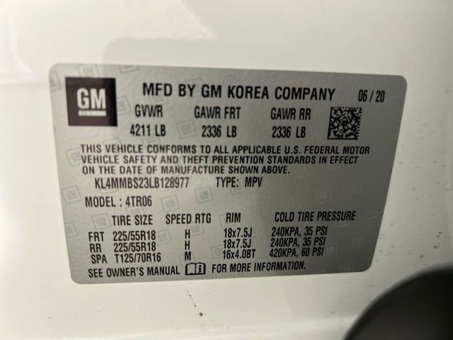 Certified 2020 Buick Encore GX Preferred image 34