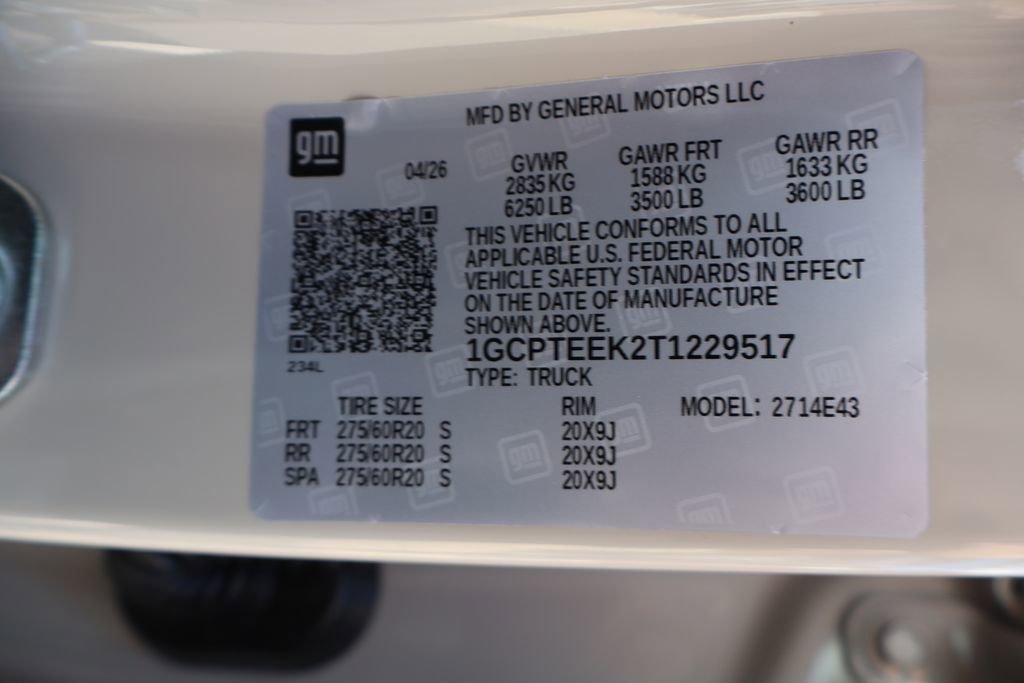 New 2026 Chevrolet Colorado Trail Boss AWD/4WD image 48