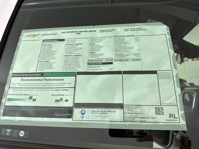 New 2025 Chevrolet Silverado 2500 W/T image 24