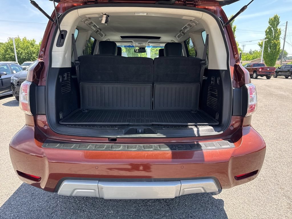 Used 2017 Nissan Armada Platinum w/ Captain Seat Package AWD/4WD image 4