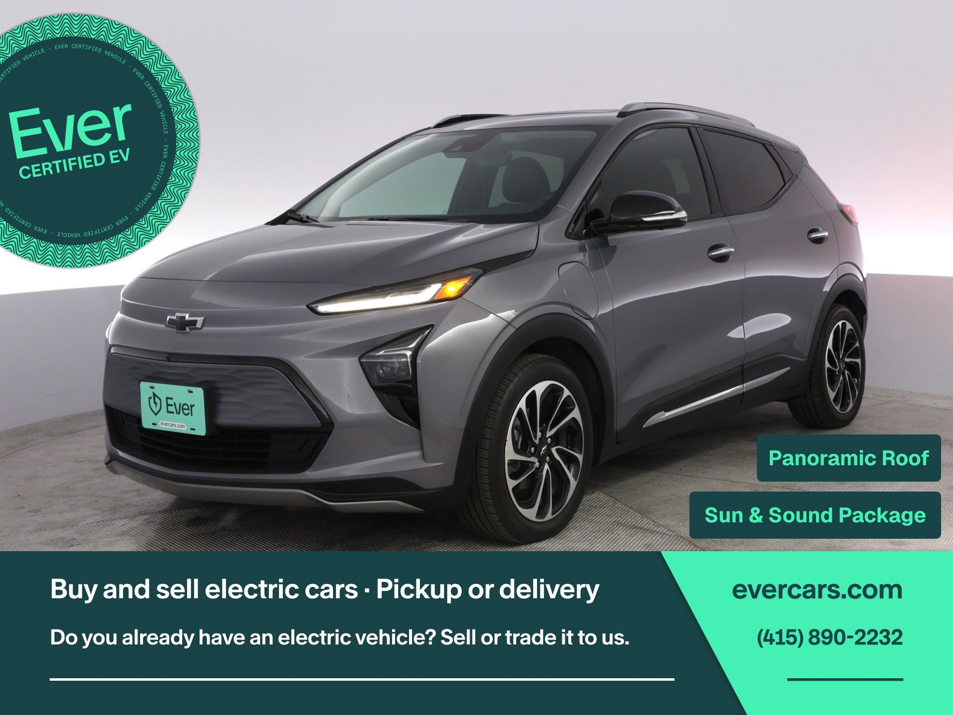 Used 2022 Chevrolet Bolt EUV Premier w/ Sun & Sound Package