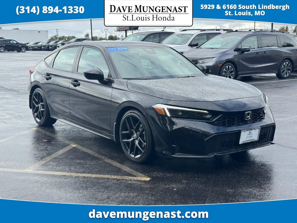 Certified 2026 Honda Civic Sport