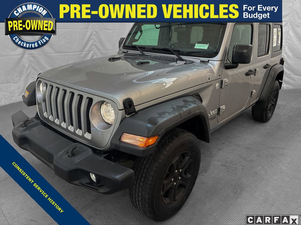 Used 2018 Jeep Wrangler Unlimited Sport S AWD/4WD image 1