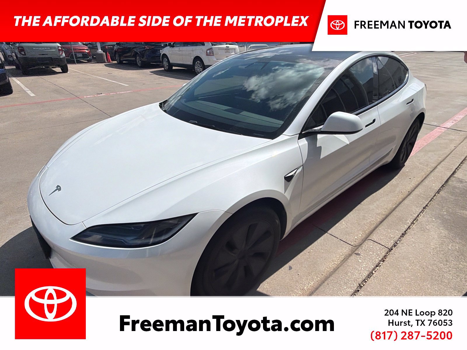 Used 2024 Tesla Model 3 Long Range AWD/4WD image 1