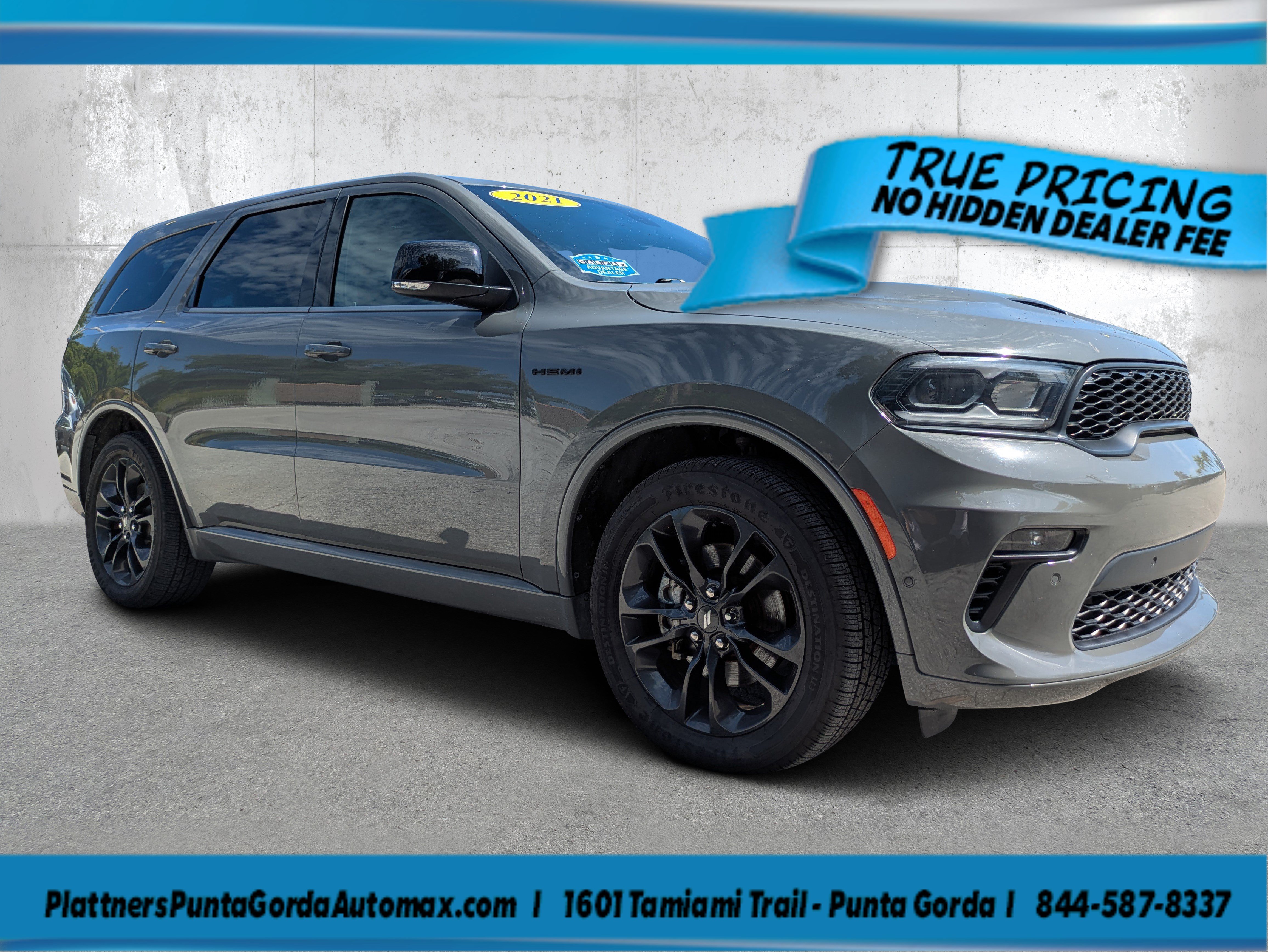 Used 2021 Dodge Durango R/T w/ Blacktop Package