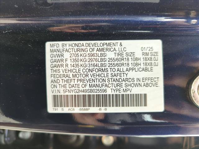 Certified 2025 Honda Pilot EX-L image 15