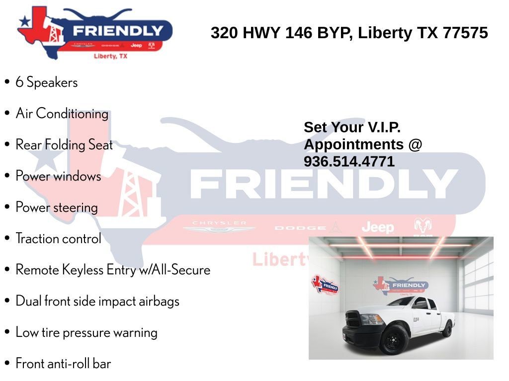 Used 2022 RAM 1500 Tradesman w/ Popular Equipment Group RWD image 10