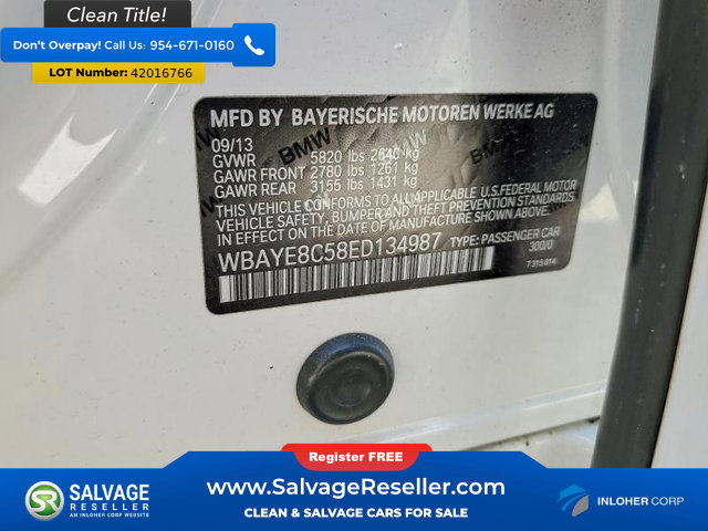 Used 2014 BMW 750Li image 16