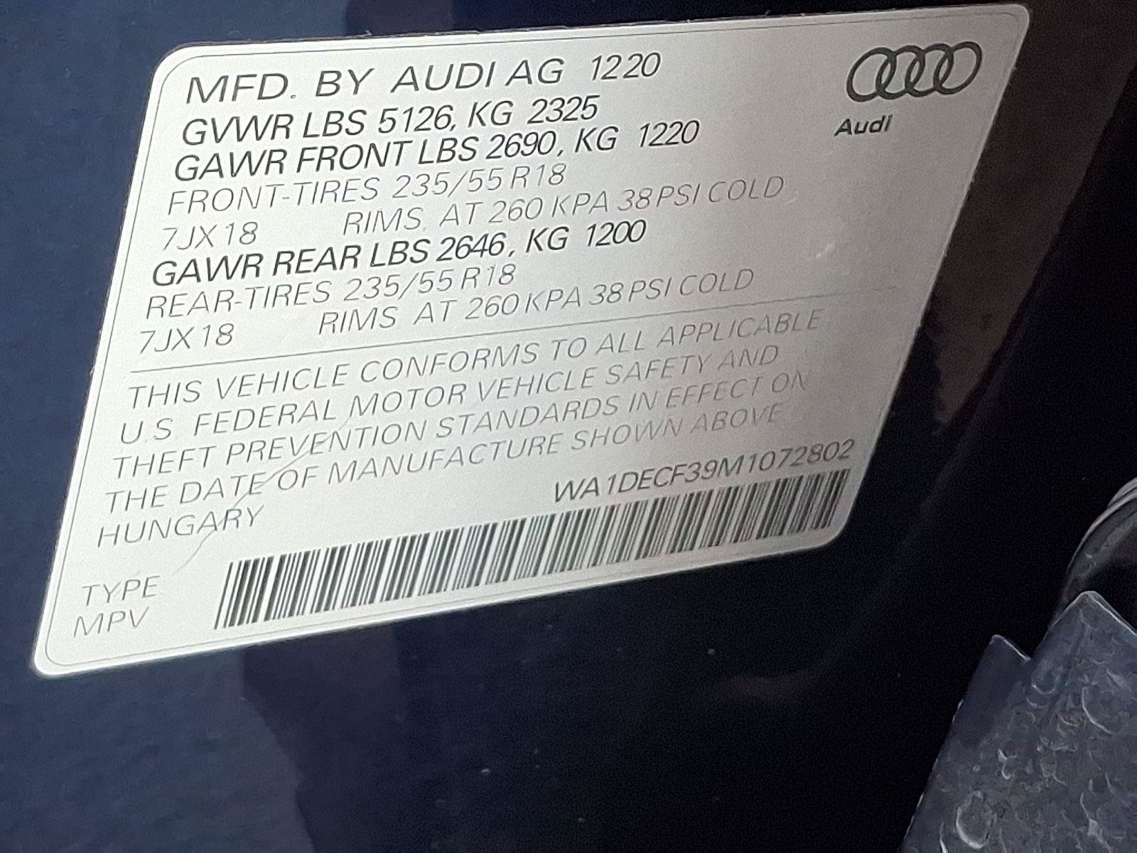 Used 2021 Audi Q3 2.0T Premium w/ Convenience Package AWD/4WD image 27