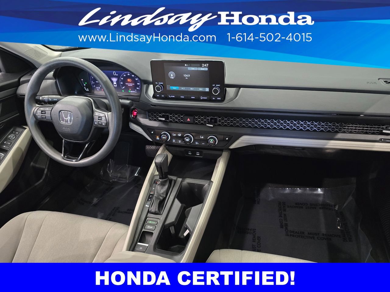 Certified 2024 Honda Accord EX image 11