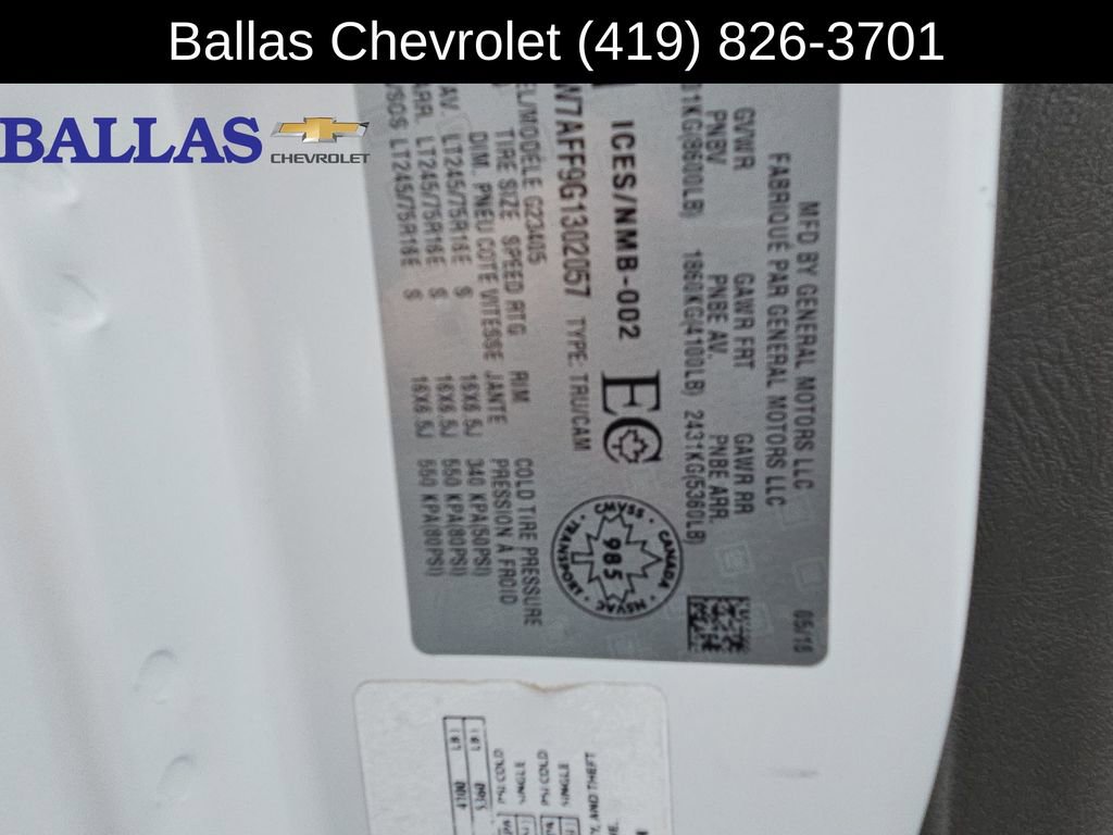 Certified 2016 GMC Savana 2500 image 35