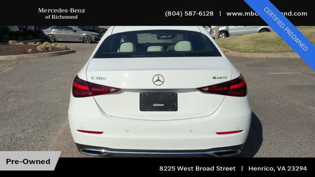 Used 2025 Mercedes-Benz C 300 4MATIC Sedan image 9